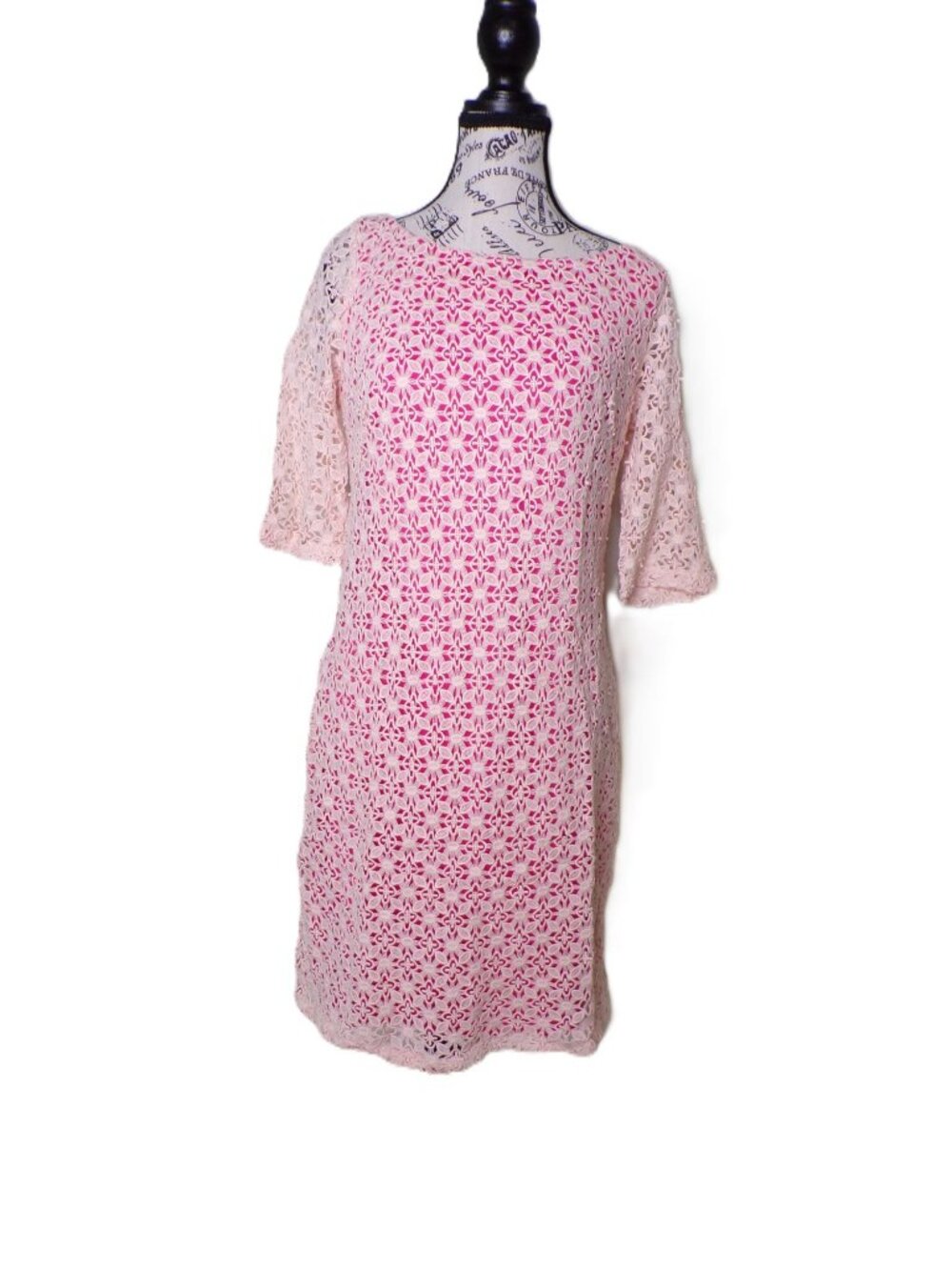 🆕IVY & BLU for Maggy Boutique Crochet Lace Dress 6 - Picture 7 of 13